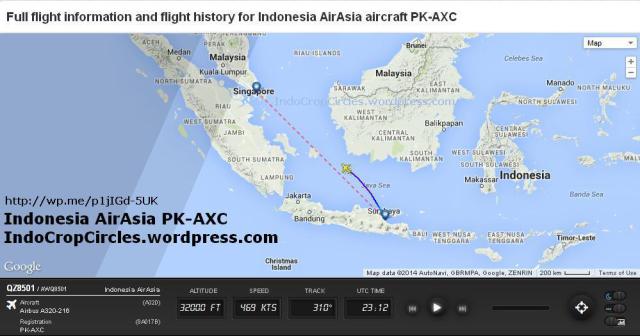 AirAsia QZ 8501 PK-AXC missing rute 03